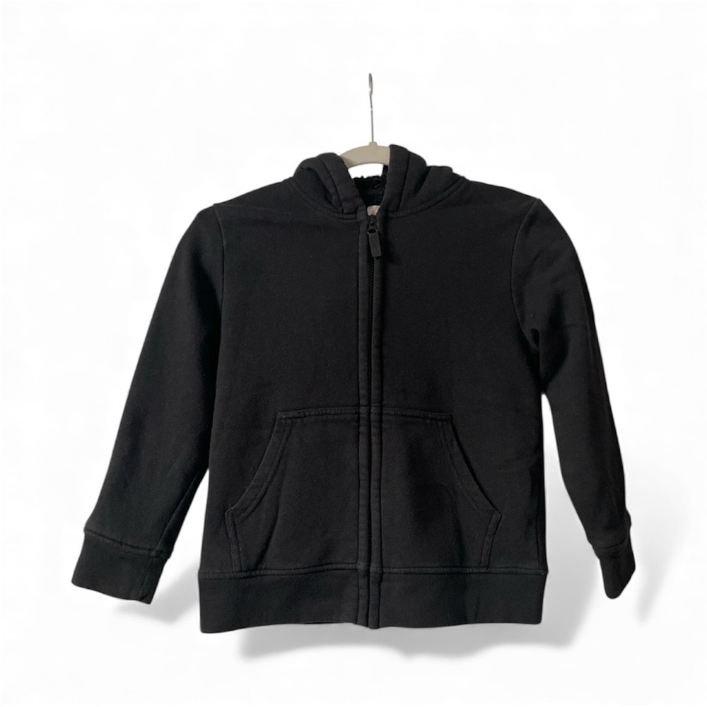 Wonder Nation Cozy Black Kids Hoodie